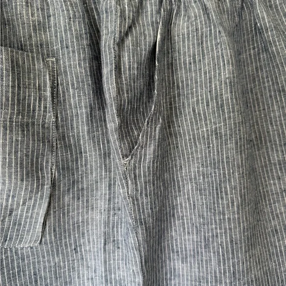 COPY - NWT’s Everlane Women’s 100% Linen Boxer Shorts Blue Size S $49 - Picture 5 of 8